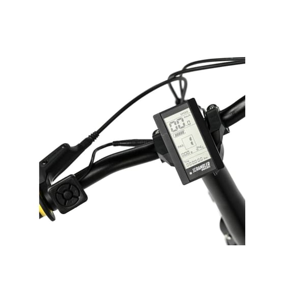 Ηλεκτρικό Ποδήλατο Ducati Scrambler SCR-E 20" - Μαύρο/Κίτρινο image 4