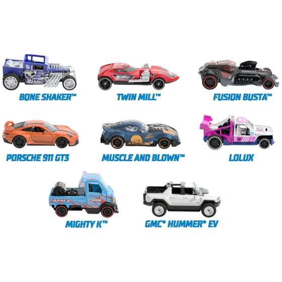 Hot Wheels Αυτοκινητάκια Pull-Back image 1
