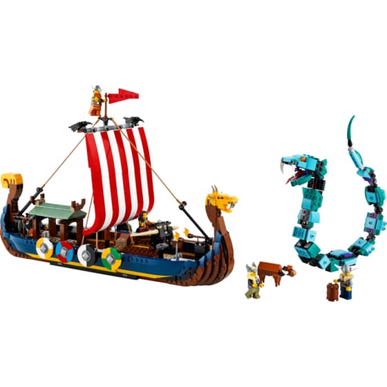 LEGO® Creator Viking Ship and the Midgard Serpent (31132) image 6
