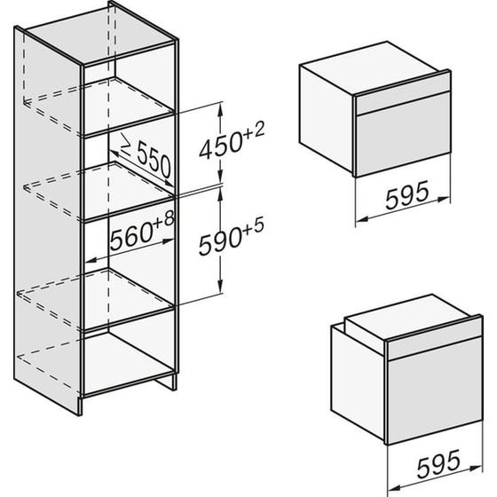 MIELE H 7860 BP 76 Lt Cleansteel Εντοιχιζόμενος Φούρνος Άνω Πάγκου image 5