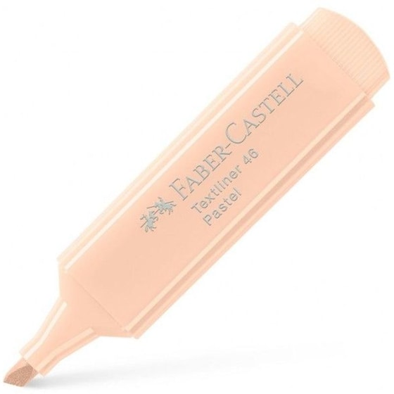 Μαρκαδόρος Υπογράμμισης Faber Castell Textliner 46 Pastel Powder Πορτοκαλί image 1