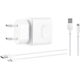 Σετ Φόρτισης Huawei 22.5W with cable Usb-C,microUSB 1m - White