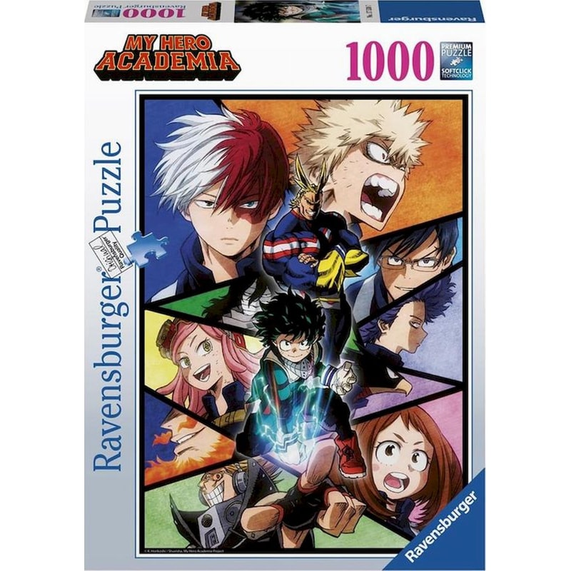 RAVENSBURGER Παζλ Ravensburger My Hero Academia (1000 Κομμάτια)