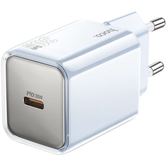 Φορτιστής Πρίζας Hoco N47 Glorious USB-C 30W - Blue image 0