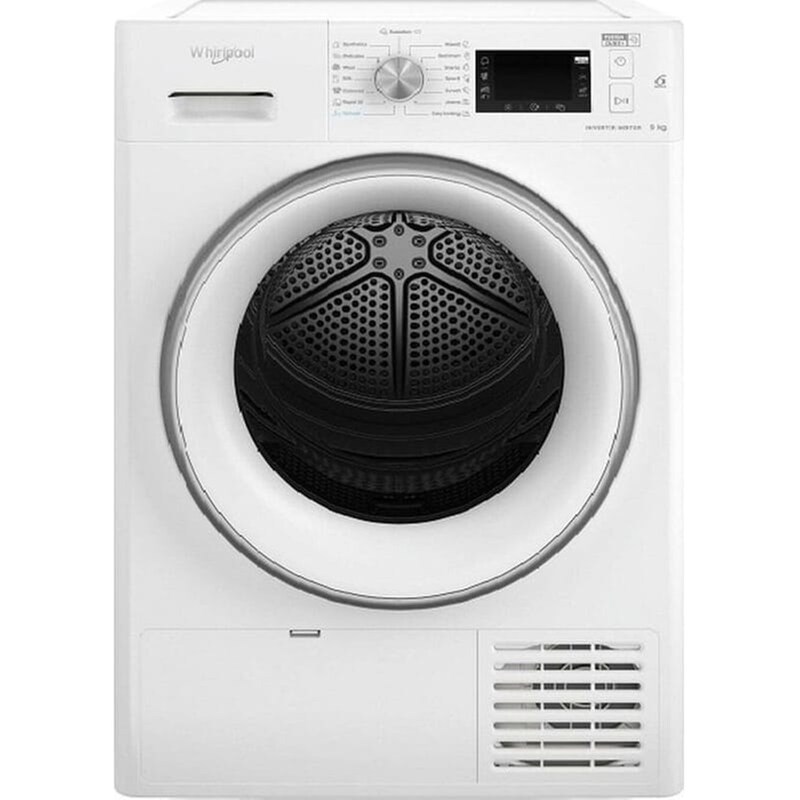WHIRLPOOL FFT M22 9X2WS EE 9 kg με Αντλία Θερμότητας Λευκό Στεγνωτήριο Ρούχων