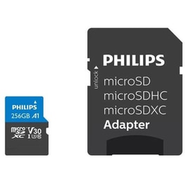 Philips Ultra Pro Microsdxc 256gb Class 10 U3 V30 Uhs-i Με Αντάπτορα (fm25mp65b/00) (phifm25mp65b-00)