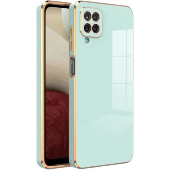 Θήκη Samsung Galaxy A22 4G - Bodycell Gold Plated - Mint Green image 0