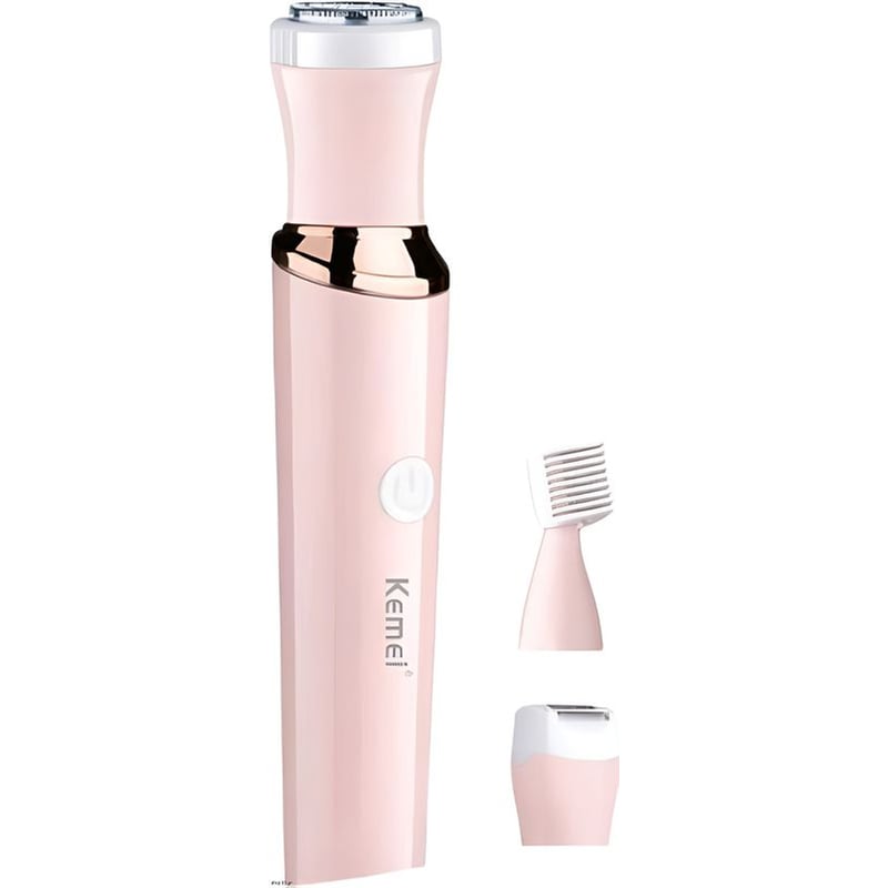 KEMEI Ξυριστική Μηχανή Kemei - KM-4010 - Ροζ
