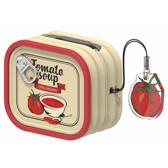 Θήκη Ακουστικών Samsung Clip Case Food Can Case για Galaxy Buds4/Galaxy Buds4 Pro - Red image 0