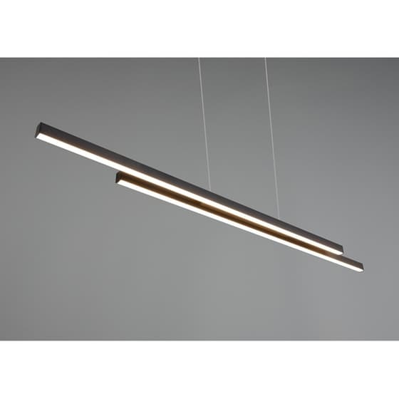Trio Lighting Κρεμαστό Φωτιστικό Μαύρο LED 8x110εκ. image 1