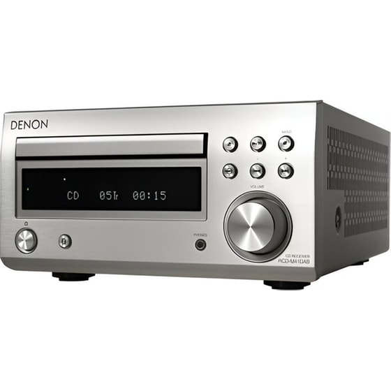 Ηχοσύστημα Denon RCD-M41 Με CD/Digital Media Player - Ασημί image 2