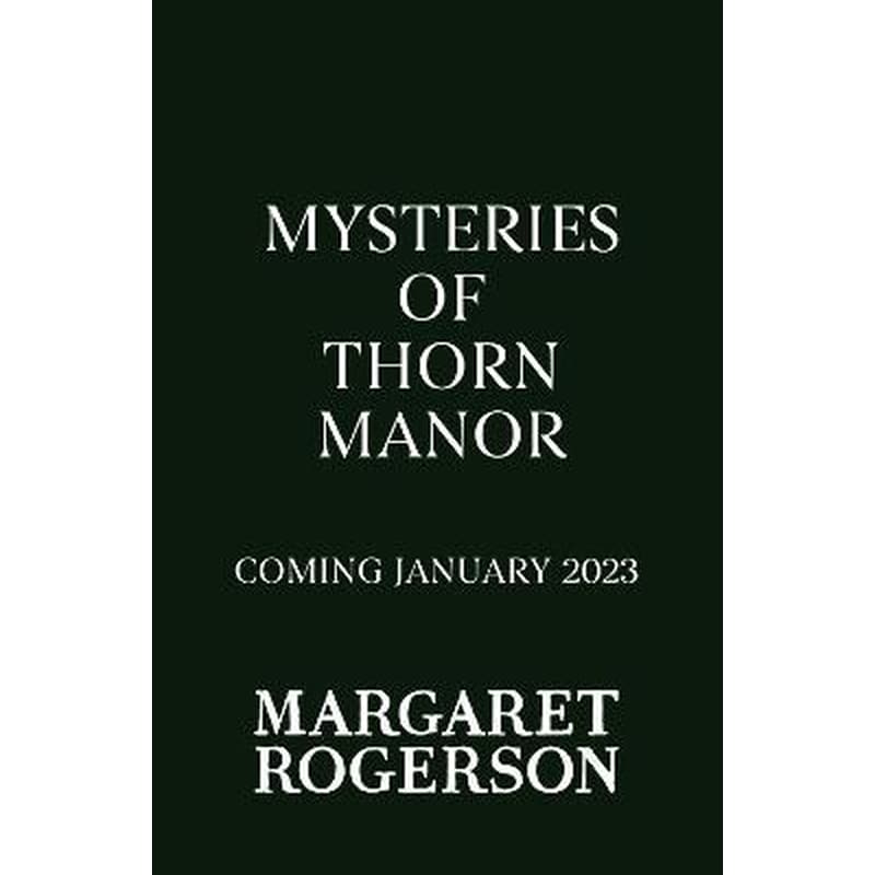 Mysteries of Thorn Manor Margaret Rogerson Public βιβλία