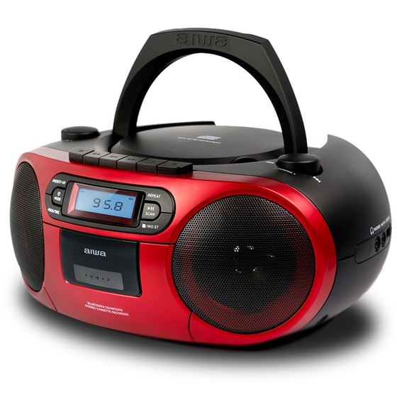 Φορητό Radio/CD Aiwa BBTC-550RD - Κόκκινο image 2