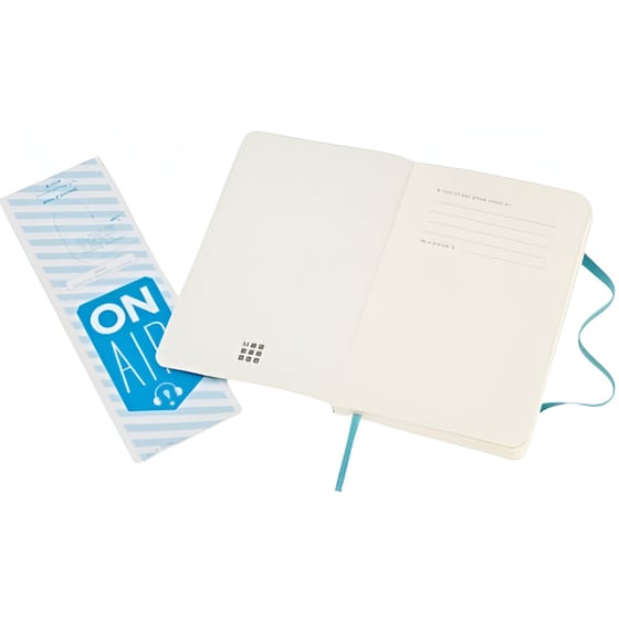 Σημειωματάριο Moleskine Classic Plain Γαλάζιο Pocket (1 Τεμάχιο) image 2