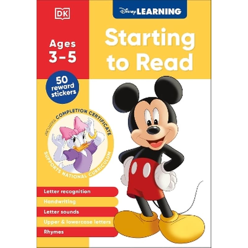 Disney Learning Starting to Read (Ages 3-5)