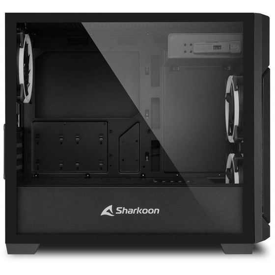 Κουτί Desktop Sharkoon V1000 RGB Midi Tower - Μαύρο image 3