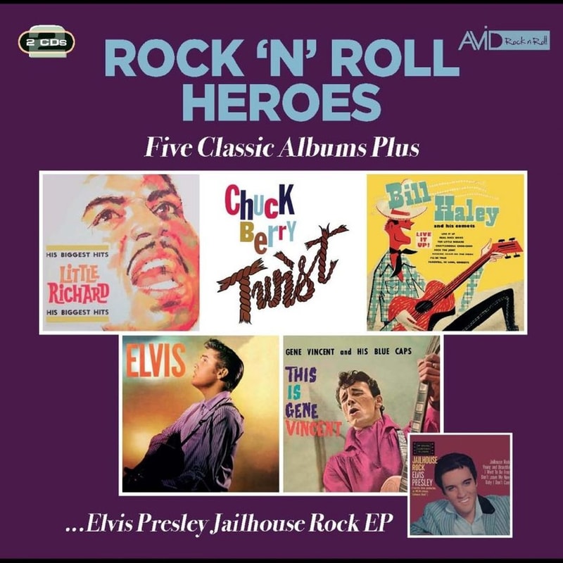 Rock n Roll Heroes - Five Albums Plus (2CD)
