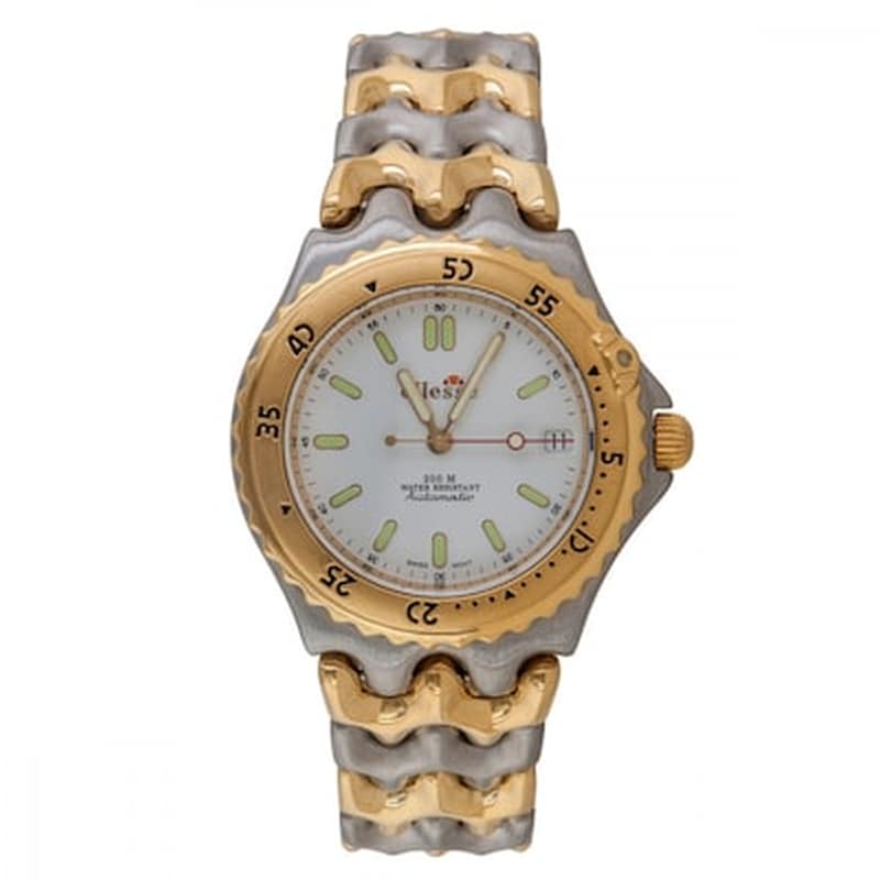 ELLESSE Ellesse Automatic 03-0037-202 Ρολόι Μπαταρίας με Μπρασελέ από Ατσάλι και Χρυσό