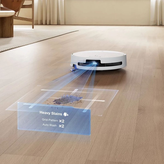 ECOVACS DEEBOT T90 OMNI για Σκούπισμα και Σφουγγάρισμα Λευκό Σκούπα Ρομπότ image 28