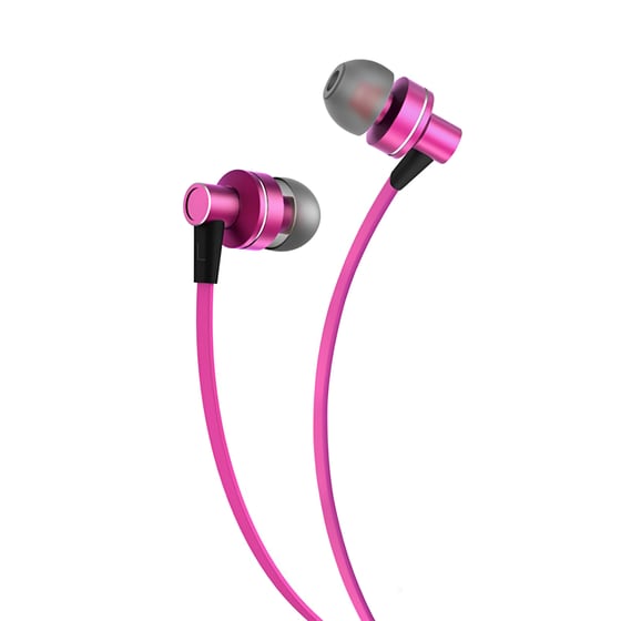 Ακουστικά Handsfree Riversong Spirit M1 3.5 mm - Ροζ image 0