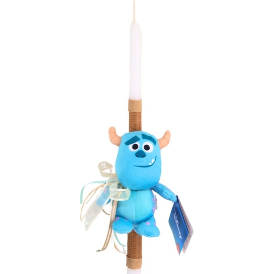 Λαμπάδα Disney Μπαμπούλας ΑΕ Sulley Λούτρινο - 15 cm image 0