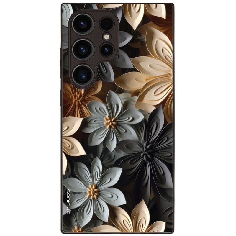 Θήκη Samsung Galaxy S24 Ultra - Sonique 3D Flower Series - Gray