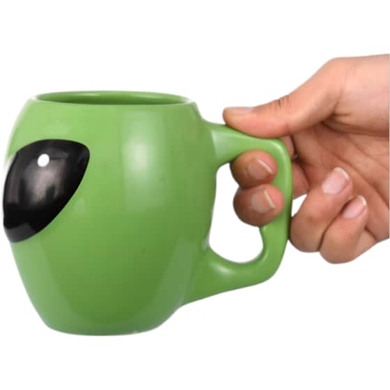 Κούπα 3D Εξωγήινος Κεραμική 400 ml - Πράσινο image 6
