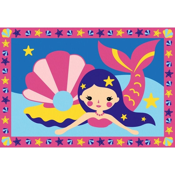 Σετ Ζωγραφικής Ravensburger CreArt Junior Ζωγραφική Enchanting Mermaids - Γοργόνες image 1