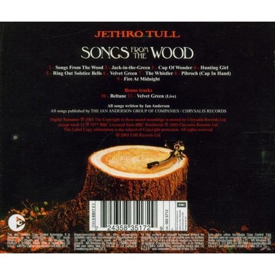 Songs From The Wood - Remastered image 1