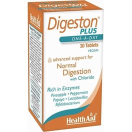Ένζυμο Health Aid Digeston Plus - 30 ταμπλέτες