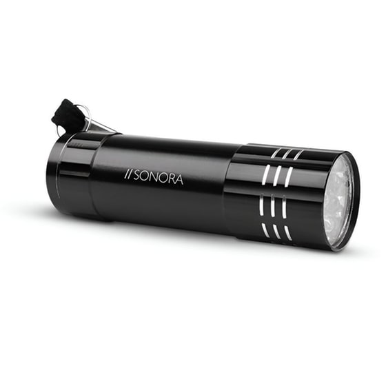 Φακός Χειρός LED Sonora 30 lm Ψυχρό - Μαύρο image 0