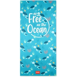 Πετσέτα Θαλάσσης Legami Sea Turtle 85 x 180 cm - Γαλάζια