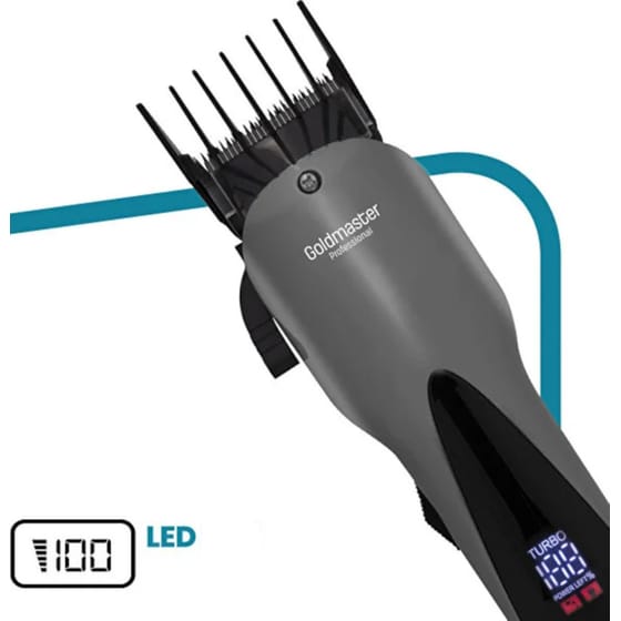 GOLDMASTER GM-8134 Arista Κουρευτική Μηχανή Επαναφορτιζόμενη Ανθρακί image 3