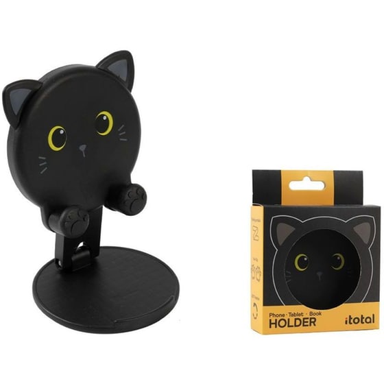 Βάση Γραφείου για Κινητό i-Total Black Cat image 1