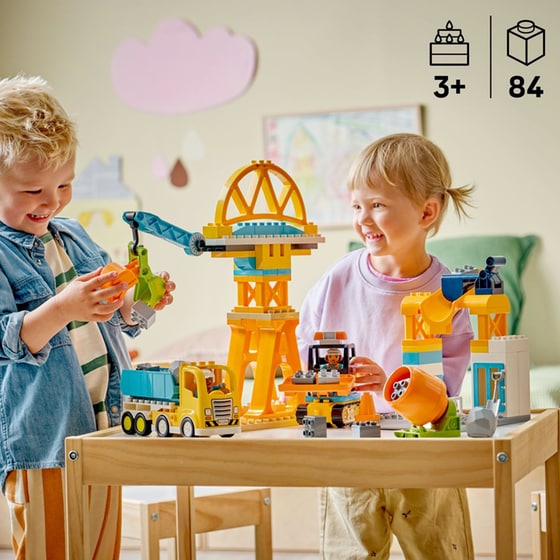LEGO® DUPLO® Town 3 σε 1 Εργοτάξιο Οικοδομής και Οχήματα (10476) image 2
