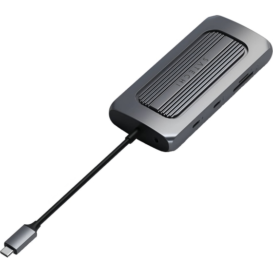 Docking Station Satechi ST-UCMXAM 10-Port USB 3.0 συμβατό με USB-C image 1