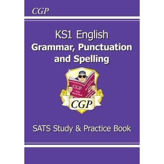 KS1 English SATS Grammar, Punctuation & Spelling Study & Practice Book image 0