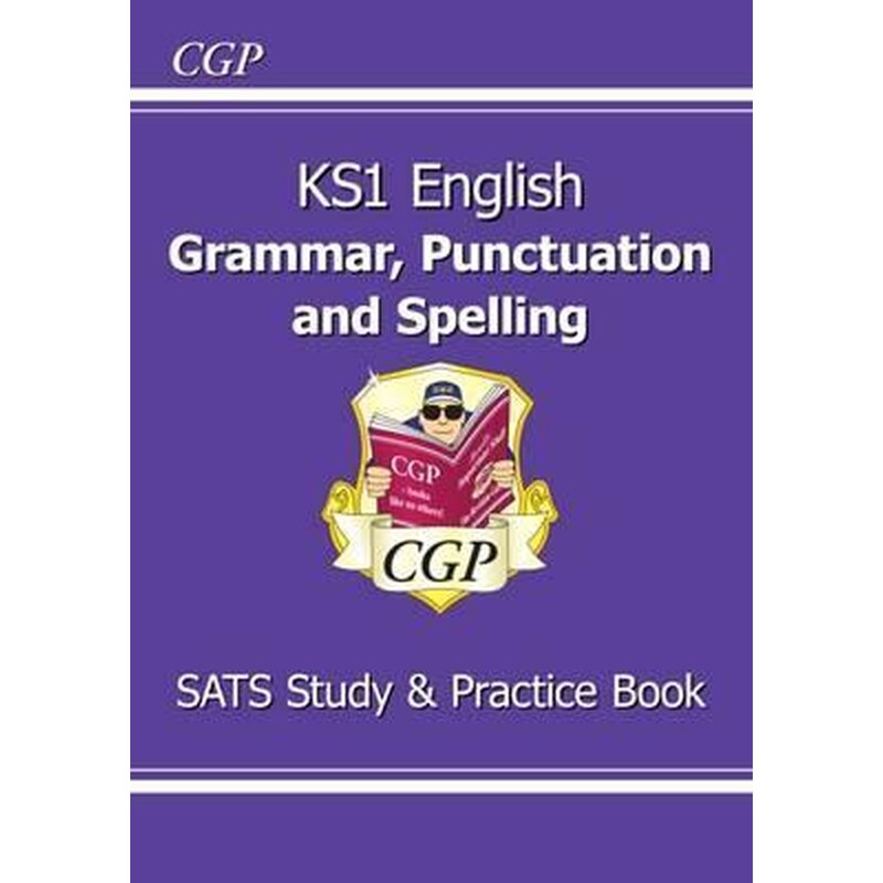 KS1 English SATS Grammar, Punctuation Spelling Study Practice Book
