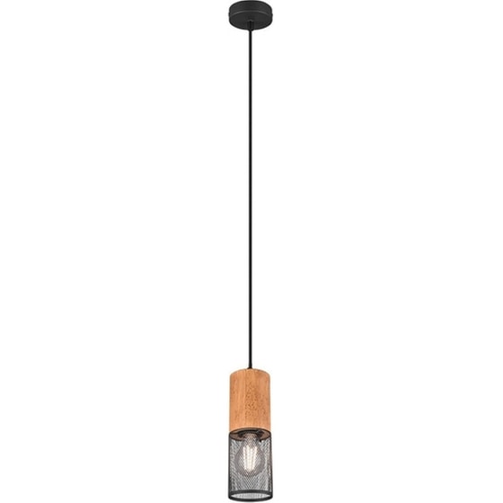 Trio Lighting Tosh Κρεμαστό Φωτιστικό Καφέ με Ντουί E27 10x150εκ. image 0