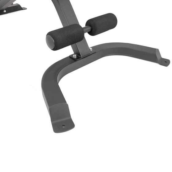 Ρυθμιζόμενος Πάγκος Γυμναστικής Amila 43969 76x156x49cm - Μαύρο image 3