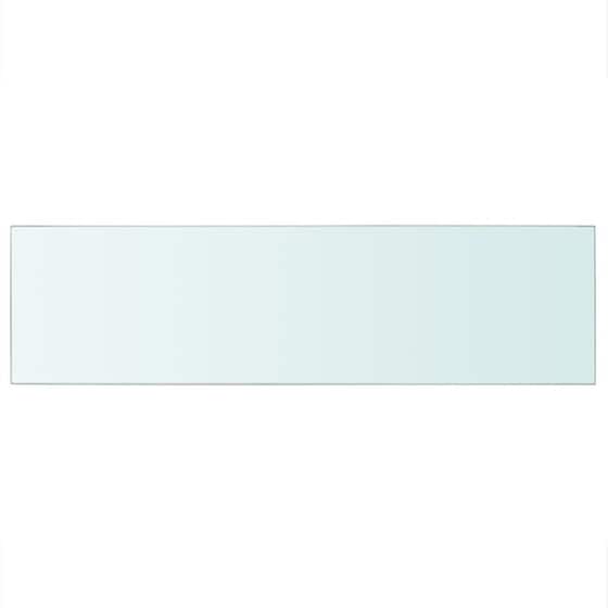 Ράφι Τοίχου VidaXL από Γυαλί 90x0.8x25 cm - Διάφανο image 1