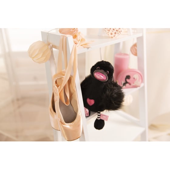 Λούτρινο Nici Love Swan Black 25 cm image 1