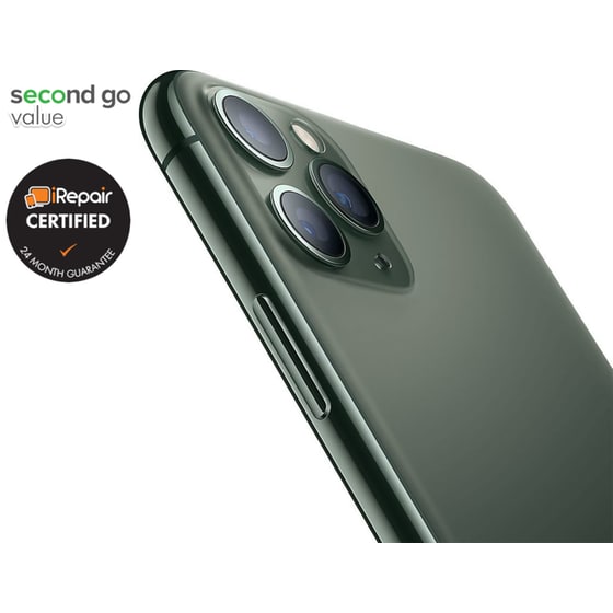 Μεταχειρισμένο Apple iPhone 11 Pro Max 64GB Midnight Green second go value Certified by iRepair image 5