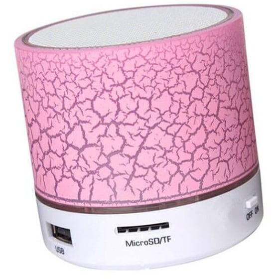Lamtech Led Light Φορητό Ηχείο 5 W - Ροζ image 1