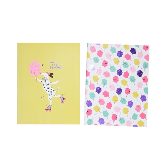 Τετράδιο Καρφίτσα KANGARO A5 Bonjour Babe 40 Φύλλων (1 Τεμάχιο) image 0