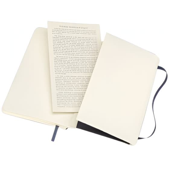 Σημειωματάριο Moleskine Sapphire Plain Blue Small (1 Τεμάχιο) image 3