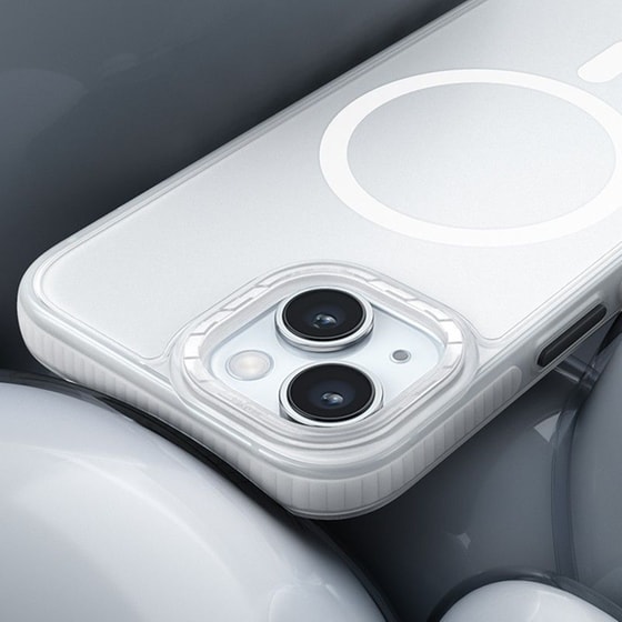 Θήκη Apple iPhone 15 Plus - Hoco Drop Proof Magnetic Series AS2 με MagSafe - Λευκο image 1