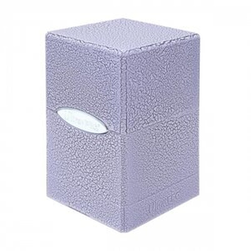 Ultra Pro Satin Tower Deck Box – Hi-gloss Ivory Crackle
