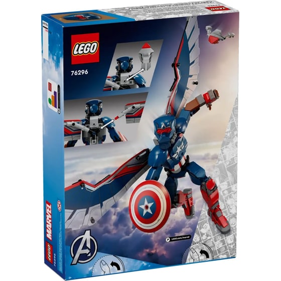LEGO® Marvel New Captain America Construction Figure (76296) image 5