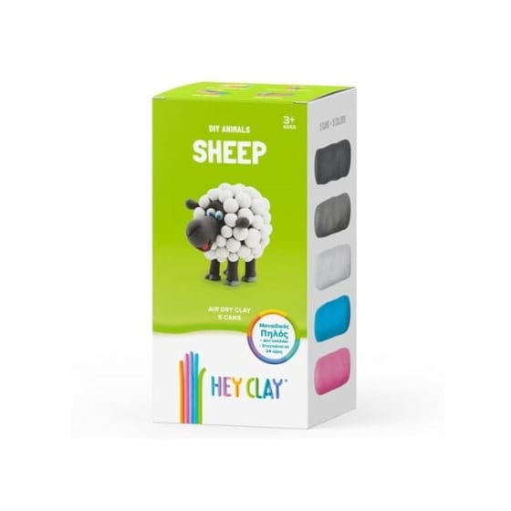 Κατασκευές Diy Από Πηλό Hey Clay- Claymates Animals Sheep Προβατάκι image 0